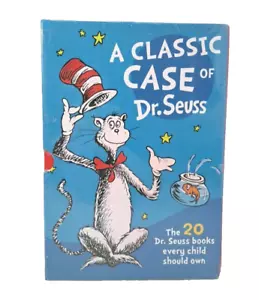 New and Sealed A Classic Case of Dr. Seuss Book Box Set 20 Children's Books - Picture 1 of 9