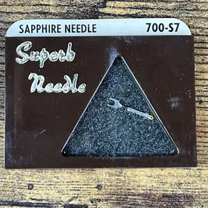 Hervorragende Nadel Vintage New Old Stock Vinyl Plattenspieler Saphir Nadel 700-S7 - Bild 1 von 2