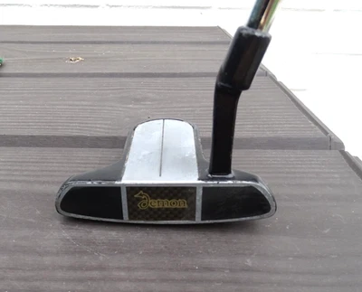 RAM DEMON PUTTER 35"  ,POLYMER  FACE, ANSER STYLE NECK ,GOOD ALIGNMENT FEATURES - Image 1 of 4