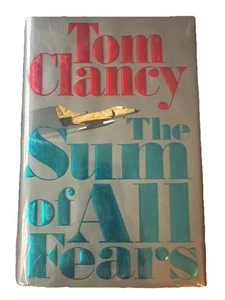 The Sum of All Fears Tom Clancy 1st/1st 1991 HC DJ First Edition Jack Ryan - Imagen 1 de 3
