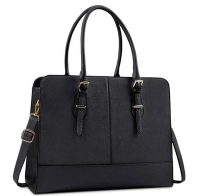 LOVEVOOK Laptop Bag for Women, 15.6 inch Laptop Tote Work Teacher Bags Cancas... - Image 1 of 4