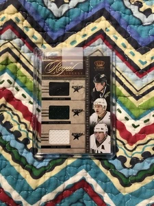 2011-12 Panini Crown Royale Royal Lineage Benn / Morrow / Modano #4 - Imagen 1 de 2