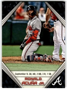 2019 Topps Transcendent Collection Ronald Acuña Jr. Atlanta Braves #9 - Picture 1 of 2