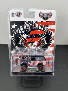 Chevrolet K5 Blazer 1974 M2 Machines Iron Eagle rojo blanco y azul - Imagen 1 de 4