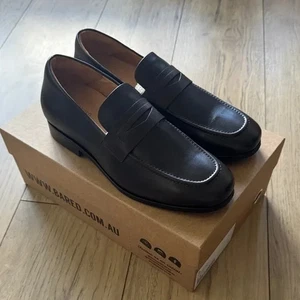 New with Box Bared Footwear Samarium Chocolate Brown Slip On Loafers Men’s 9.5 - Picture 1 of 12