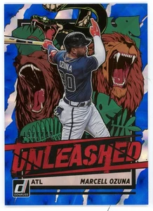 2021 Panini Donruss Marcell Ozuna Unleashed Blue #UNL11 #/249 Braves - Picture 1 of 1