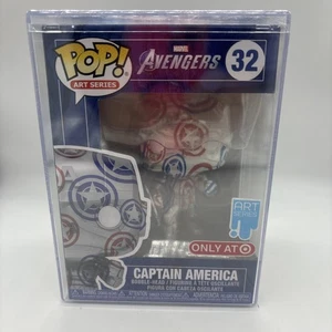 Funko Pop! Protector: Marvel - Captain America - Target #32 Hard Case SEALED - Picture 1 of 7