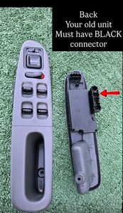 1994-1997 HONDA ACCORD 4 DOOR LEFT DRIVER MASTER POWER WINDOW SWITCH OEM OEM - Picture 1 of 8