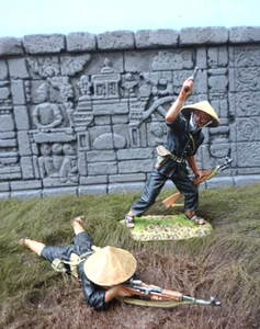 king &country VN019/087 54mm Vietnam Viet gong soldiers 2 figs 2020 MIB oop - Bild 1 von 4