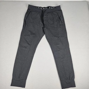 American Eagle Joggers Mens Large Gray Active Running Sweatpants Drawstring - Picture 1 of 11