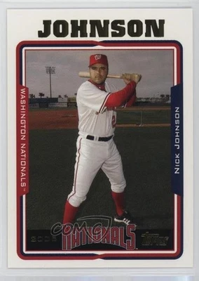 2005 Topps Washington Nationals Box Set Nick Johnson #11 - Image 1 of 2