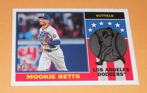 2025 Topps Heritage Mookie Betts 1976 Player Icons #76PI-13 Los Angeles Dodgers - Picture 1 of 2