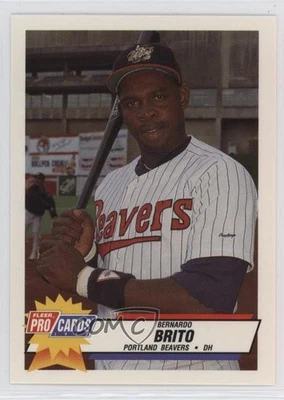 1993 Fleer ProCards AAA All-Star Game Bernardo Brito #AAA-46 Rookie RC - Image 1 of 2