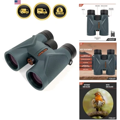 8x42 Binoculars Waterproof Fogproof Birdwatching Hunting Wide Field of View - Image 1 of 4