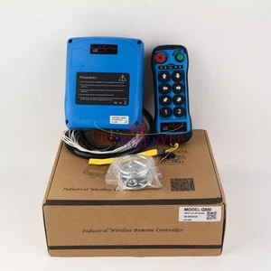 Q800 8Button Single Speed Hoist Crane Industrial Wireless Remote Control Single - Picture 1 of 18