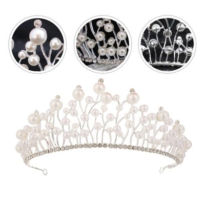 1 decorativa per bambini, da regina, decorazione per torta da forno (argento) - Immagine 1 di 4