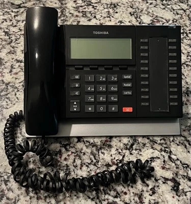 Toshiba DP5032-SD 20-Button Display Speakerphone Black - Image 1 of 4