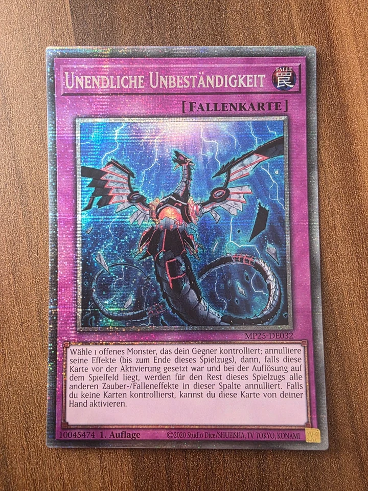 Yu-Gi-Oh! MP25-DE032 Unendliche Unbeständigkeit Starlight Rare NM 1st - Bild 1 von 1