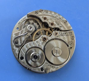 VINTAGE 16 SIZE KEYSTONE HOWARD SERIES 9 MODEL 1905 POCKET WATCH PARTS - Picture 1 of 26