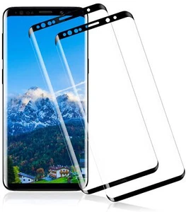 Glass Film For Galaxy S8, Sc-02J, Scv36, Tempered Glass (Set Of 2), Hardn_ - Picture 1 of 7