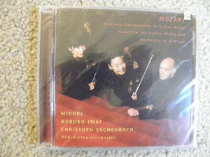 C  D Mozart - Sinfonia Concertante in E-Flat Major - Midori, Imai, Eschenbach  - Picture 1 of 2