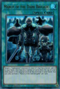 March of the Dark Brigade COTD-EN059 Ilimitado* X 3 Como Nuevo YUGIOH Ultra Inglés - Imagen 1 de 1