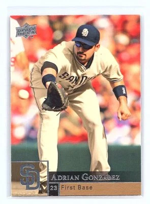 2009 Upper Deck Adrian Gonzalez #315   San Diego Padres - Image 1 of 2