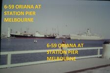 1960's 35mm Photographic Slide #6/59 ORIANA AT STATION PIER MELBOURNE (A)