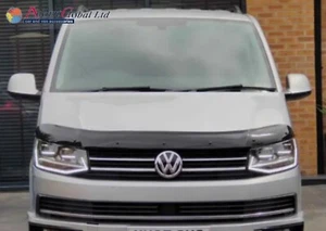 FITS VW T6 TRANSPORTER 15 ONWARDS BONNET WIND STONE DEFLECTOR PROTECTOR - Picture 1 of 3