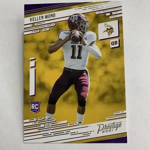 Panini Prestige Football 2021 Kellen Mond base de novato #206 Minnesota Vikings - Imagen 1 de 2