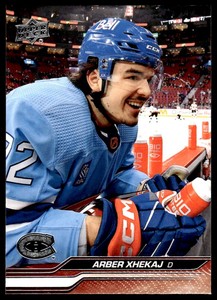 2023-24 Upper Deck Series 1 Arber Xhekaj #100