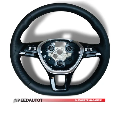 für VW Tiguan II AD1 Touran II Touran 5T Abgeflacht Lederlenkrad 4TA419091  - Bild 1 von 4