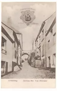 c1910 PC: Schlossberg - Distrito de Saarburg de Tréveris Renania, Alemania - Imagen 1 de 2