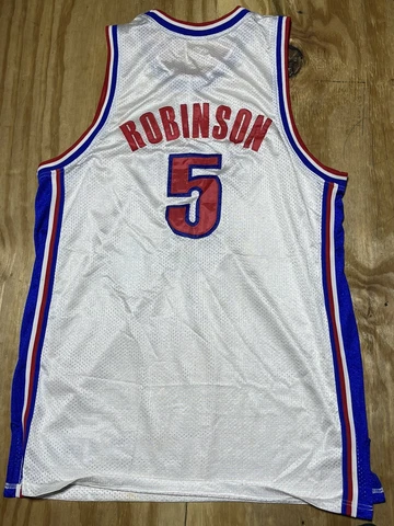 vintage 1992 david robinson usa basketball jersey Men 56 White Blue C6 Cover