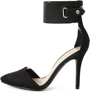 7.5 Sexy womens Pointed Toe Stilettos High Heels Back Zip Sandals Party Shoes - Picture 1 of 12