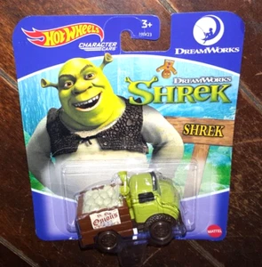 Hot Wheels Character Cars Dreamworks Shrek: Shrek De Old Onions Die-Cast Truck - Picture 1 of 2