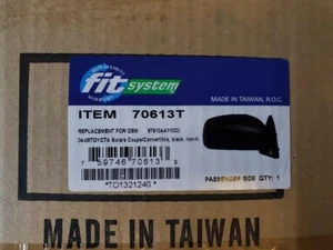 NUEVO Fit System 70613T Espejo de visión lateral derecho para 04-08 Toyota Solara - Imagen 1 de 3