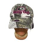 Mossy Oak Distressed Pink Black Lace Camouflage Unisex Strapback Hat