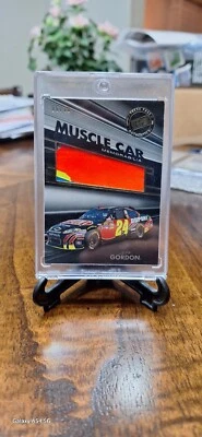 2012 Press Pass Redline Muscle Car Memorabilia RACE USED SHT MTL JEFF GORDON /10 - Image 1 of 2