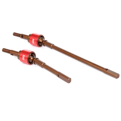 KYX 1/6 Scale Axial SCX6 Heavy Duty Hardened Steel Front Axle CVD Drive Shaft - Image 1 of 4