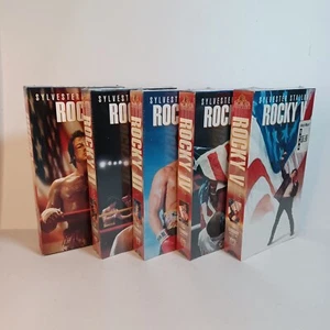 Rocky 1-5 (VHS) Collector’s Edition 25th Anniversary Set - Picture 1 of 4