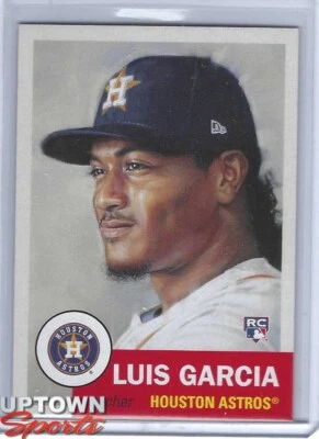 2021 Topps MLB Living Set 451 LUIS GARCIA RC Rookie Houston Astros - Image 1 of 2