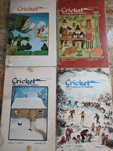 Vintage Lot Of Magazines Cricket, Catholic Digest, Ellery Queen Mystery... - Picture 1 of 6
