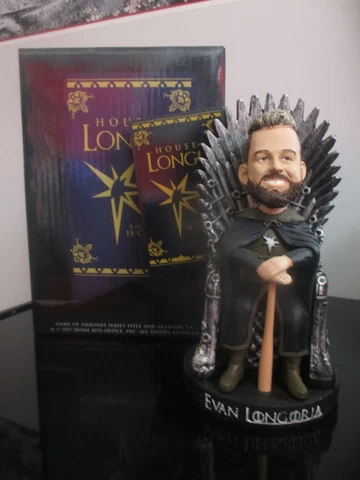 TAMPA BAY RAYS EVAN LONGORIA GAME OF THRONES BOBBLEHEAD Cover
