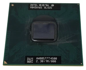 Intel Pentium T4500 SLGZC 2.3GHz Socket P CPU Processor Inc VAT - Picture 1 of 2