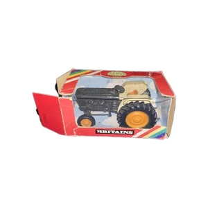 1:32 1982 Britains 9420 Farm Tractor - Dark Grey,Cream mint condition box good - Picture 1 of 7