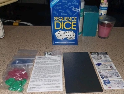 NEW IN BOX Sequence Dice Board Game 1999 Vintage Jax Family - Image 1 of 4