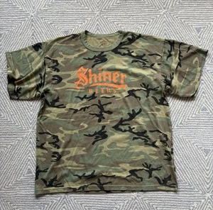 Rothco Shiner Beers Camouflage T-Shirt - Green/Brown/Orange - XXL - Picture 1 of 4