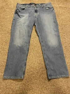 Ariat Rebar M4 Relaxed Boot Blue Jeans Herren Gr. 44x32 Medium Wash Denim Work - Bild 1 von 7
