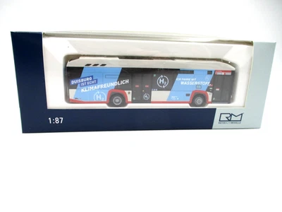 Rietze 77018  1:87  Solaris Urbino 12 H² Wasserstoff Linienbus " DVG Duisburg " - Bild 1 von 2